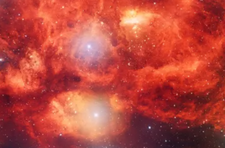 A Chilean Telescope Meant To Find Dark Matter Takes Incredible Image Of Lobster Nebula Instead