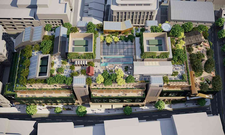 A Former London Courthouse Will Have A Rooftop Forest With 100 Trees And 10,000 Plants