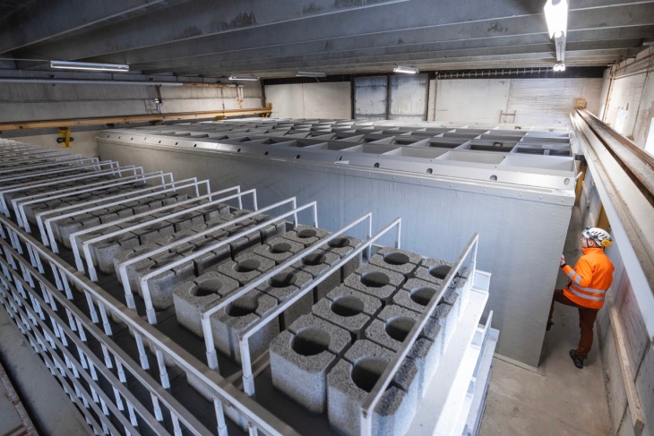 Finnish Factory Now Produces Carbon-Negative Concrete