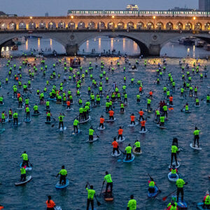 River Seine Cleaned Up In Preparation For The 2024 Olympic Games