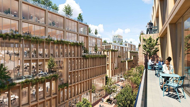 Swedish City Borough Made Out Of Wood As Proof That Anything Is Possible