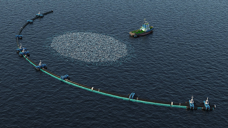 Ocean CleanUp Sends Its Newest System To Tackle The Pacific Garbage Patch