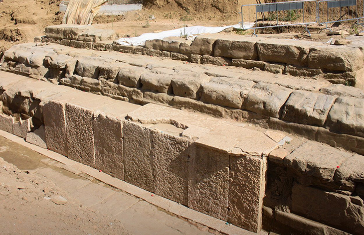Rare Roman Temple Discovered When Town Dug Up And Area To Build A Grocery