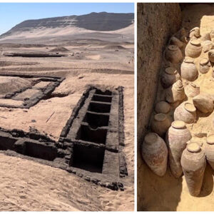 5,000-Year-Old Egyptian Wine Jars Unearthed From A Queen’s Burial Place