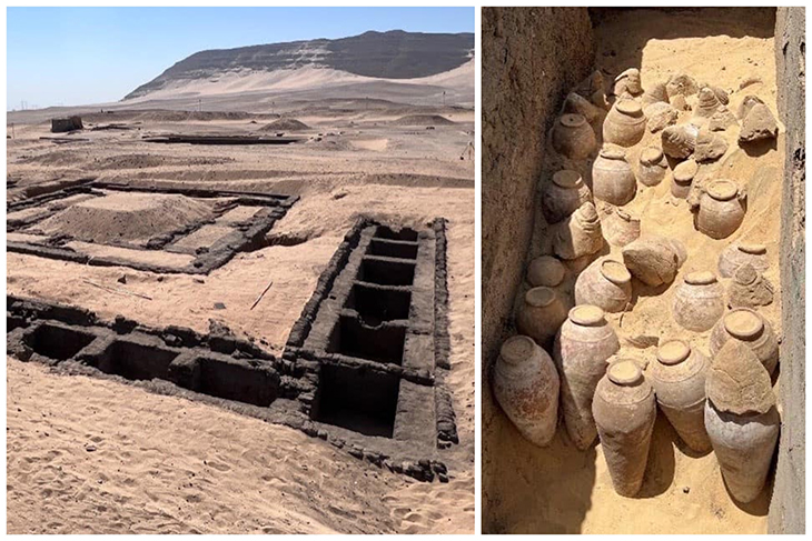 5,000-Year-Old Egyptian Wine Jars Unearthed From A Queen’s Burial Place