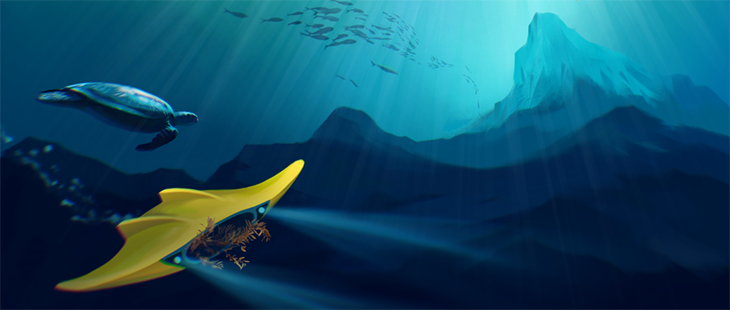 Manta Ray-Looking Robots Designed To Sink Seaweed To Ocean Floors
