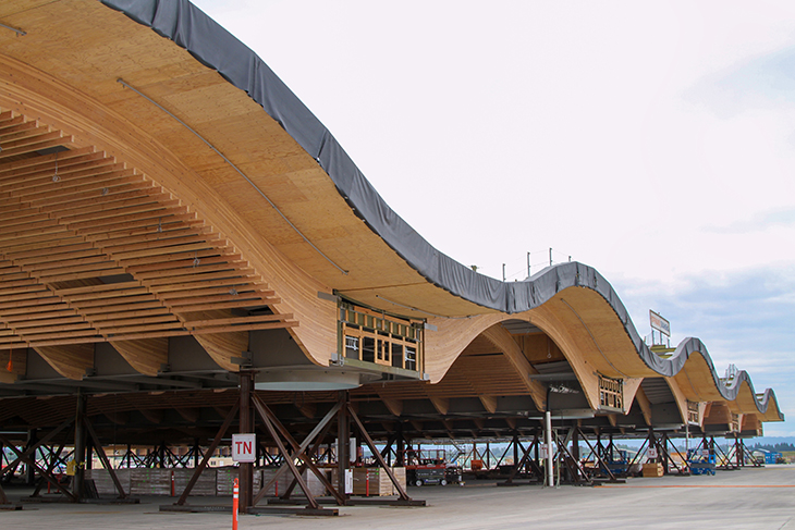 Portland Airport Built With Timber That’s Safer, Even For The Environment