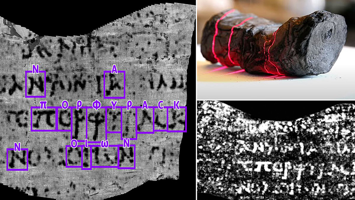 AI Now Has The Ability To Read Ancient Scrolls That Were Once Assumed To Be Destroyed By Mount Vesuvius