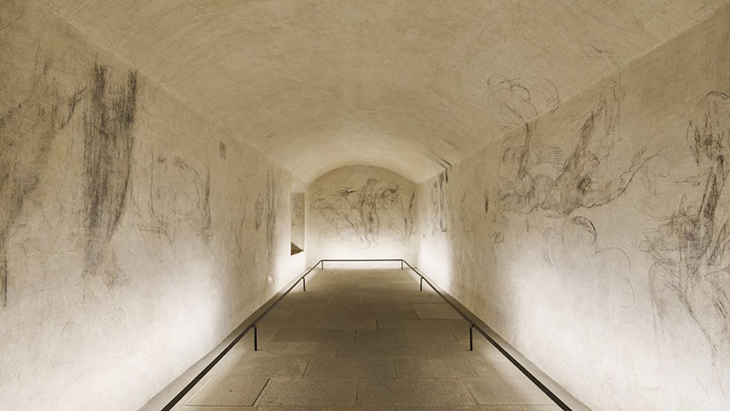 Walls Of “Secret” Room Where Michelangelo Was In Self-Exile Found Covered In Master’s Drawings