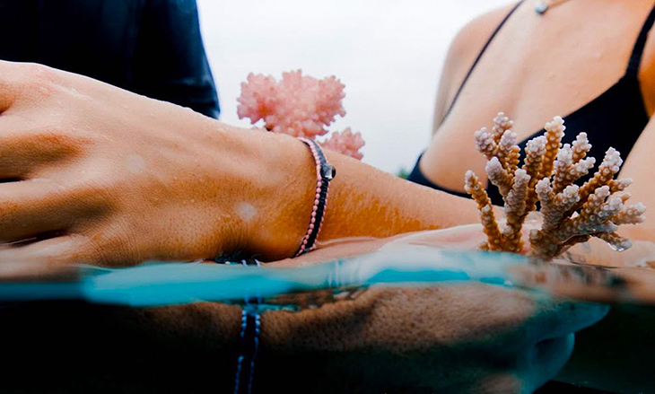 Buying These Bracelets Made From Plastic Trash Collected From The Ocean Means Restoring Damaged Coral Reefs