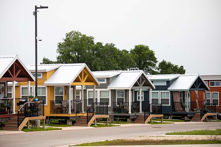 Homelessness Problems In Austin Facilitated With A Community Of Tiny Homes