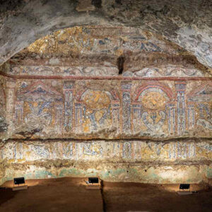 An Intricate 2,300-Year-Old Coral And Shell Mosaic Found Buried Beneath The Streets Of Rome
