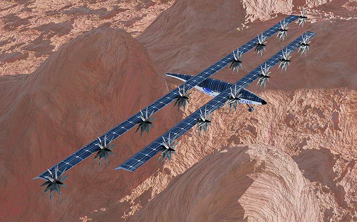 A Solar-Powered Plane Set To Launch To Look For Water In Mars