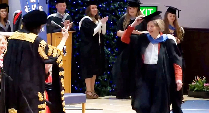 Grandma Graduates University 60-Years After She First Began College