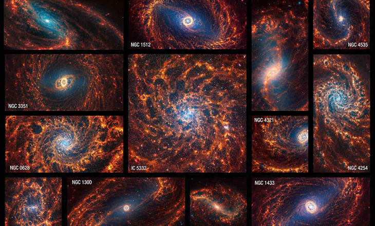 NASA Just Released Photos Of A Collection Of Spiral Galaxies, And They’re Mesmerizing
