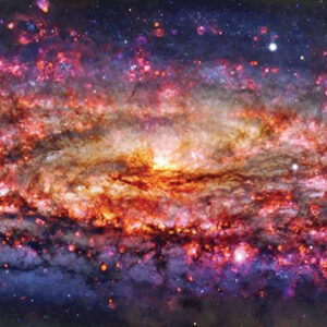 A Symphony Of Color: ESO’s Very Large Telescope Unveils Hidden Secrets Of The Sculptor Galaxy
